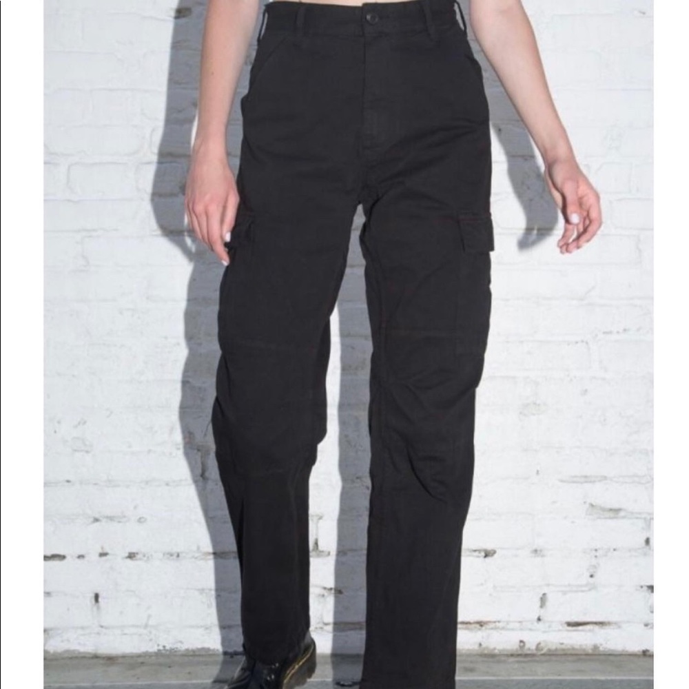 Brandy Melville Black Cargo Pants